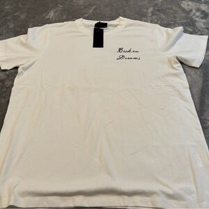 RTA-Broken Dreams White Crewneck T-Shirt